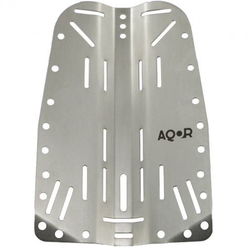 AQOR 3mm backplate i rostfritt stål eller aluminium